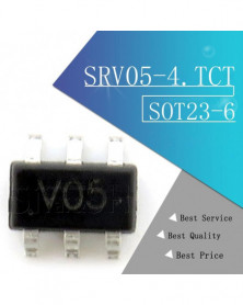 10 SRV05-4.TCT SOT23-6...